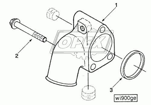 WI9001-01 Штуцер подвода воды